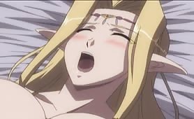 Sexy Blonde Hentai Elf Gets Fucked and Creampied